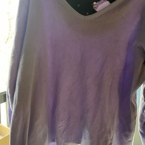 Long sleeve purple Pj top w matching bottoms